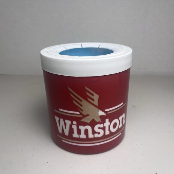 Vintage 90s Winston Cup NASCAR Freezable Fridge Can Koozie Cooler Sleeve Nostalg - Picture 2 of 11
